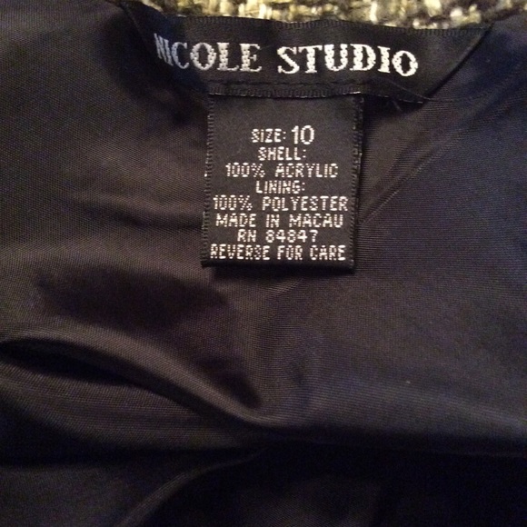 Nicole Studio tweed skirt - Picture 6 of 6